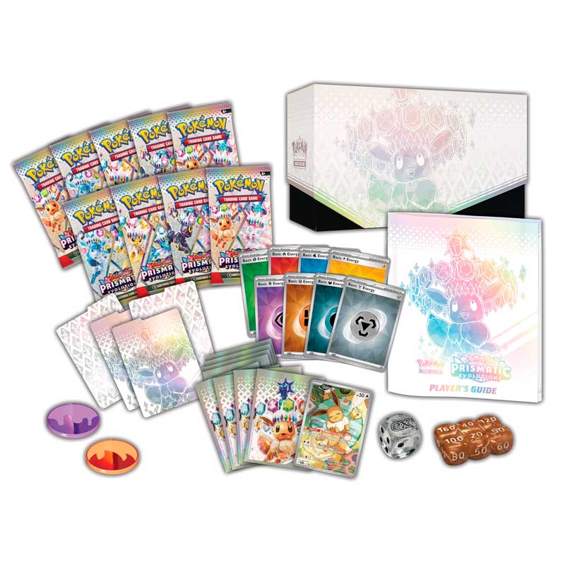 Pokémon TCG: Scarlet & Violet Scarlet & Violet—Prismatic Evolutions Elite Trainer Box: ALV!