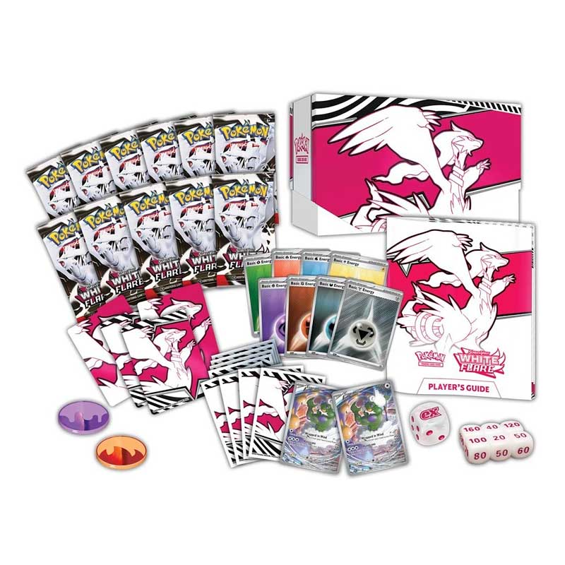 Producto: Pokémon TCG: Scarlet & Violet—White Flare Elite Trainer Box