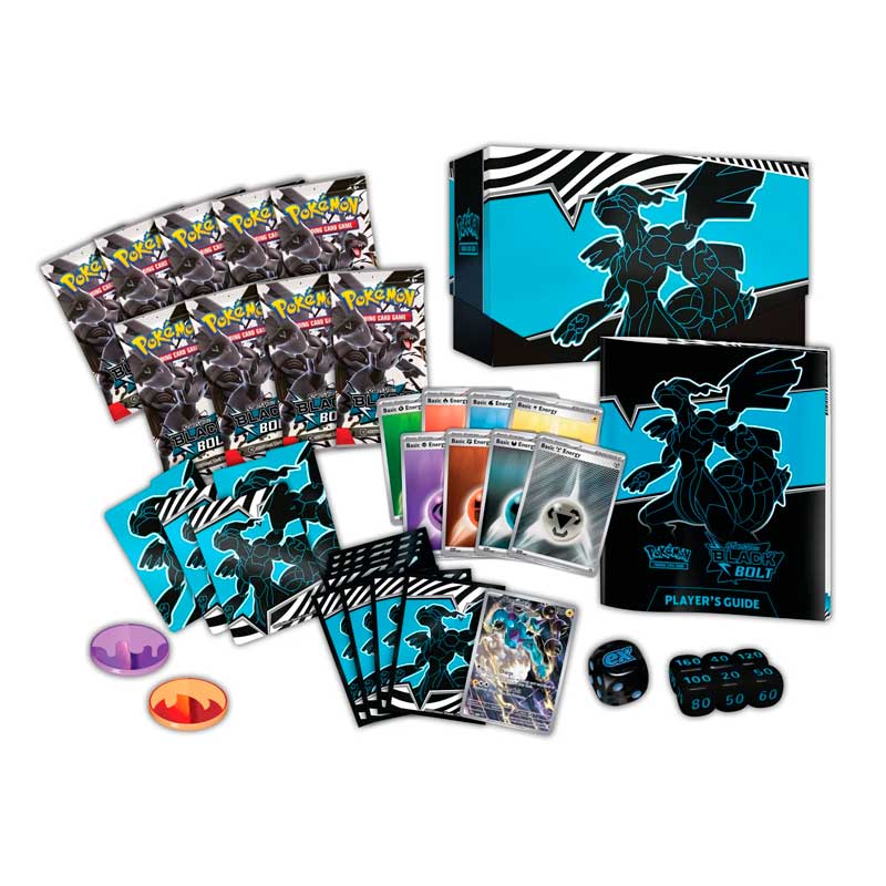 Producto: Pokémon TCG: Scarlet & Violet—Black Bolt Elite Trainer Box