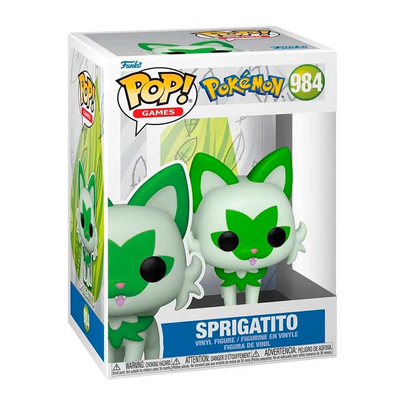  Funko Pop Games: Pokemon - Sprigatito: ALV!